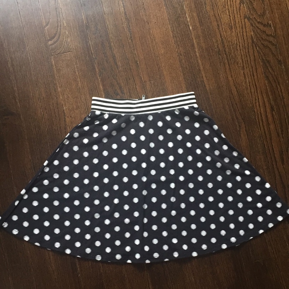 Polka dot skirt